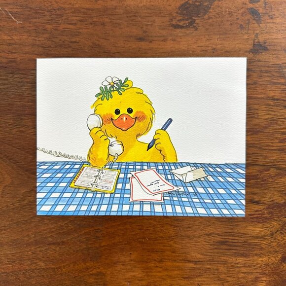 Suzy’s Zoo Series Linen Notecards - Picture 12 of 16